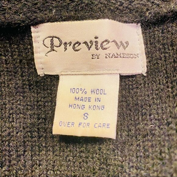 Preview By Nameson 100% Wool Blazer Size Small - Picture 11 of 12